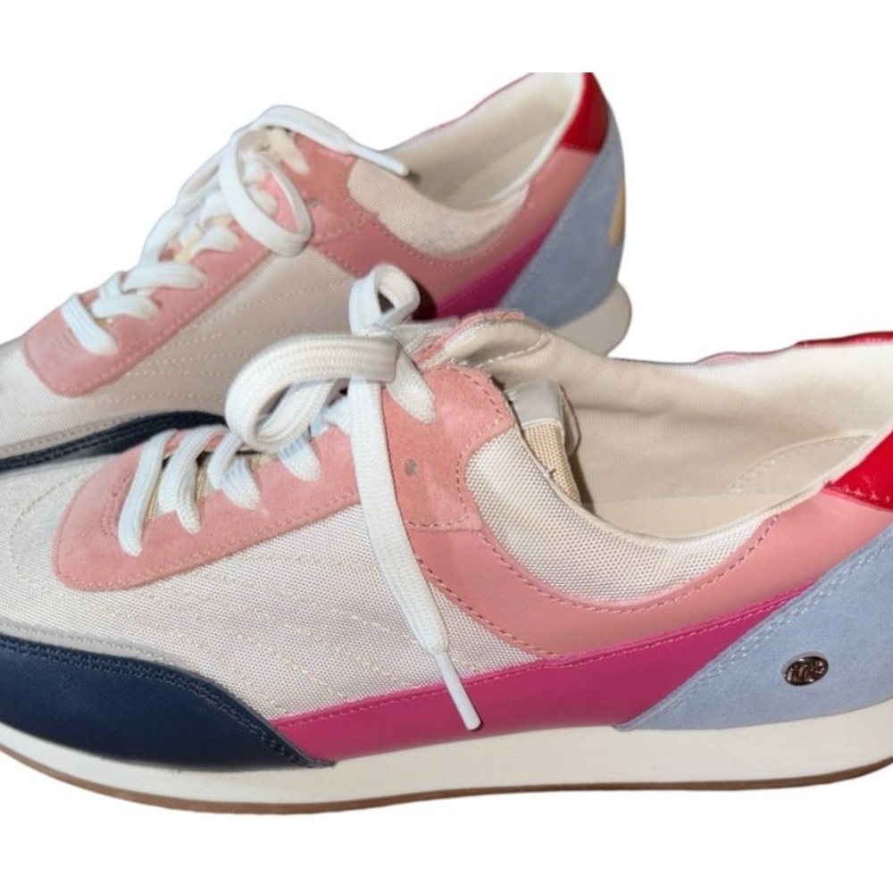 Michael Kors Pink and Blue Women's Sneakers